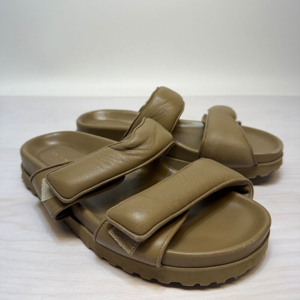 Gia Borghini x Pernille Teisbaek Women's Brown Perni 11 Sandal Shoes Size 37